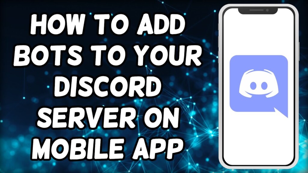 How To Add Bots To Your Discord Server On Mobile App (2023)