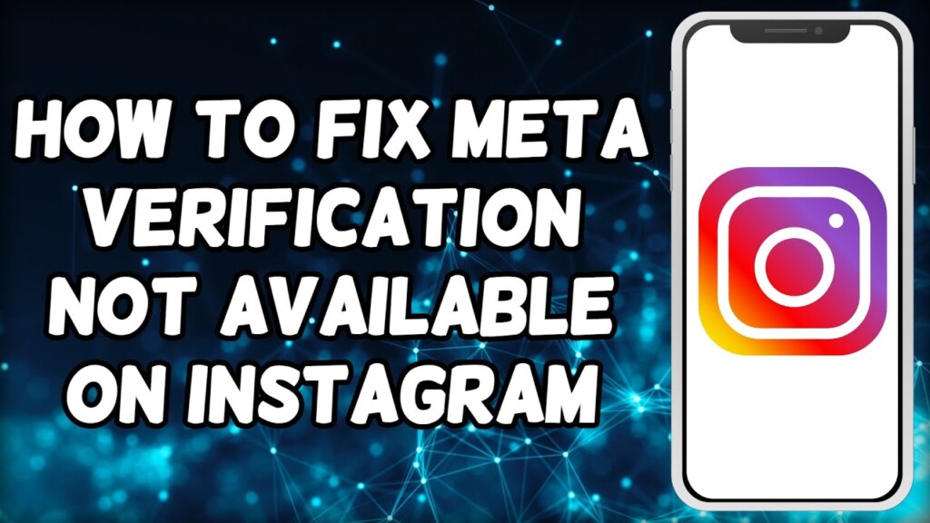 How to Fix Meta Verification Not Available On Instagram (2023)