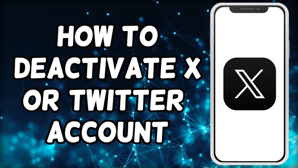 How To Deactivate X (Twitter) Account (2023)