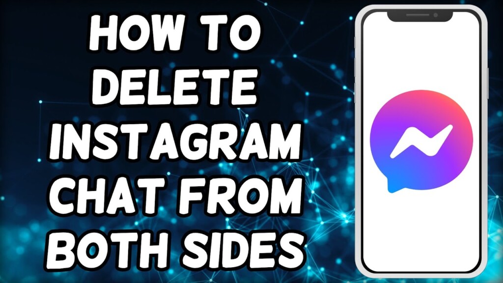 How To Delete Instagram Chat From Both Sides (2023)