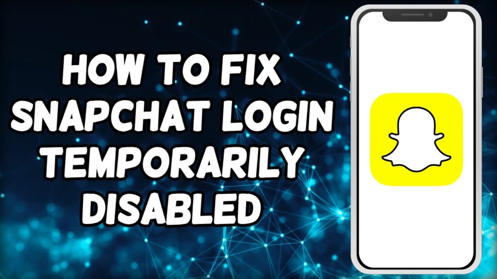 How To FIX Snapchat Login Temporarily Disabled (2023)