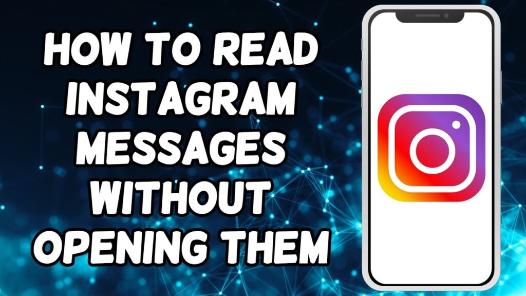 How To Read Instagram Messages Without Opening Them (NO SEEN)