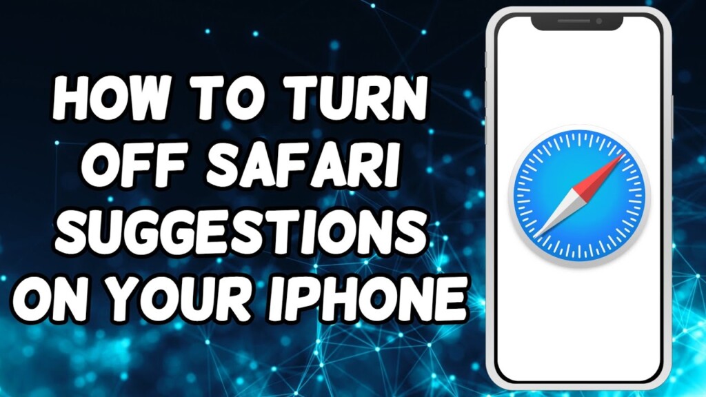 How To Turn Off Safari Suggestions On iPhone (2024)